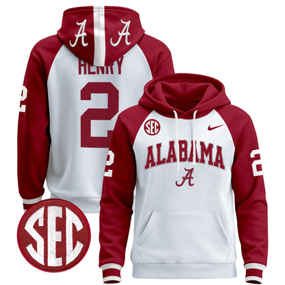 Alabama Crimson Tide 2024 Pullover Hoodie V3