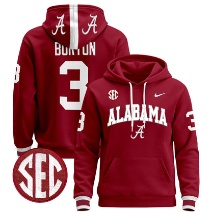 Alabama Crimson Tide 2024 Pullover Hoodie V3