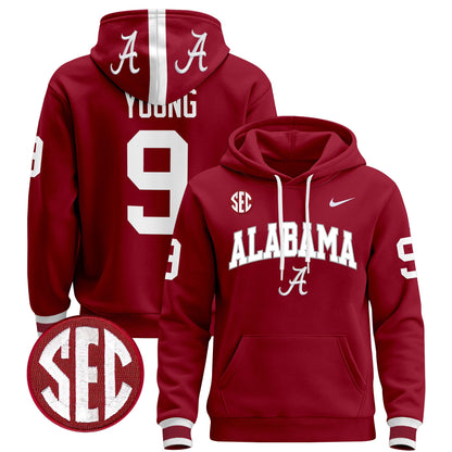 Alabama Crimson Tide 2024 Pullover Hoodie V3