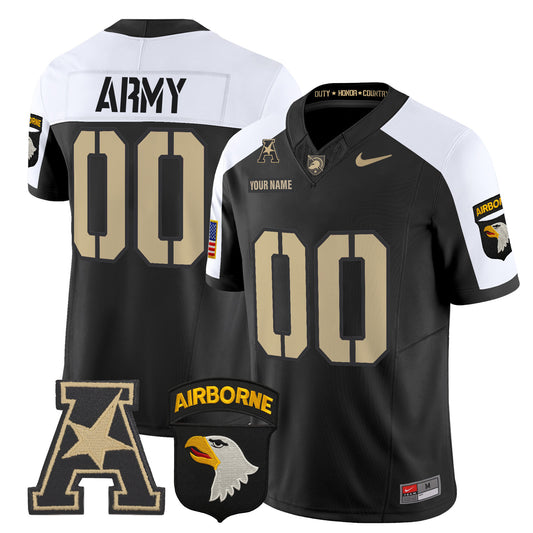 Army Black Knights 101st Airborne Division Patch 2024 Vapor Limited Custom Jersey V2 - All Stitched