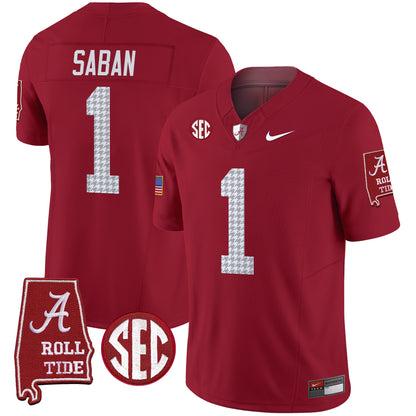 Alabama Crimson Tide Pro Combat Vapor Limited Jersey - All Stitched