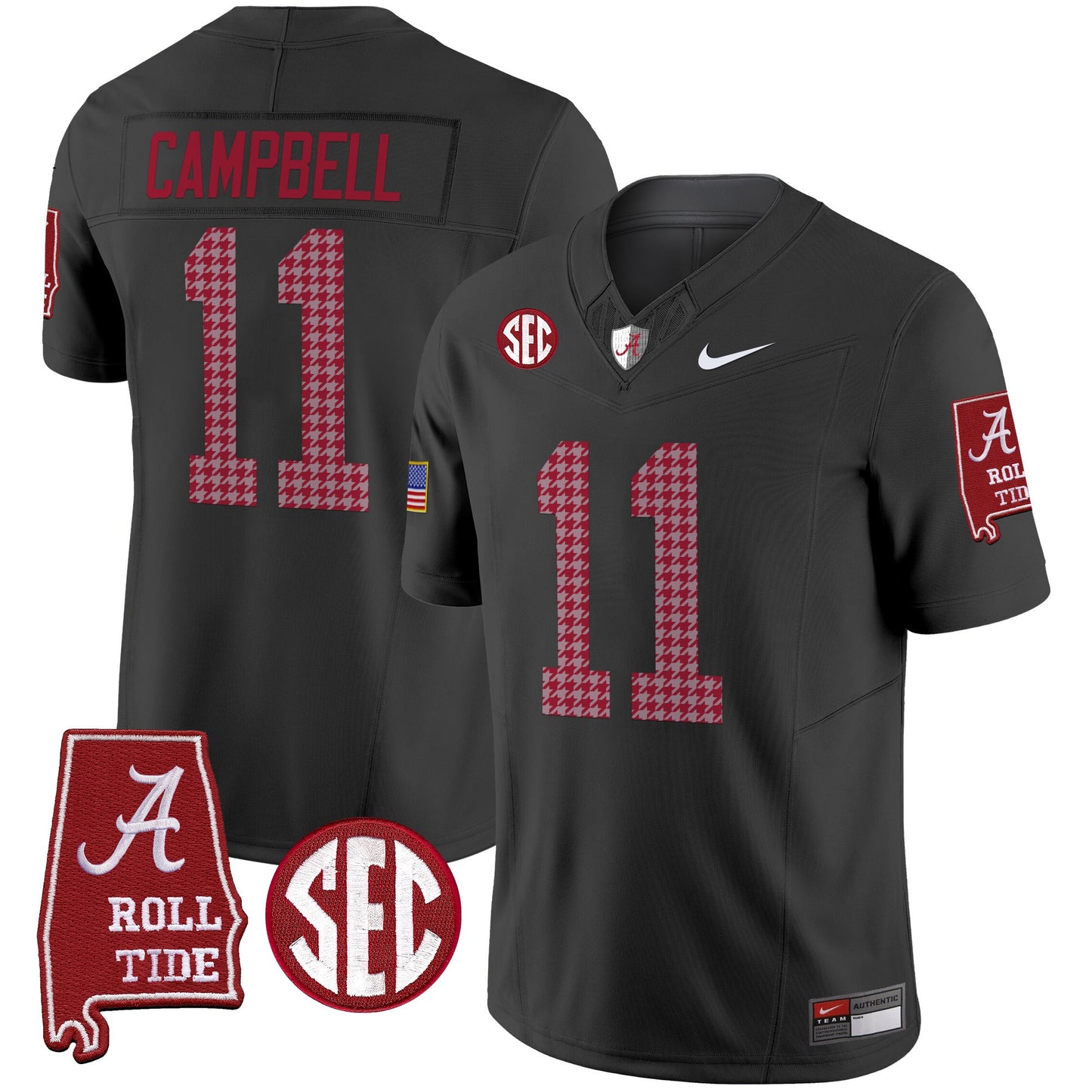 Alabama Crimson Tide Pro Combat Vapor Limited Jersey - All Stitched