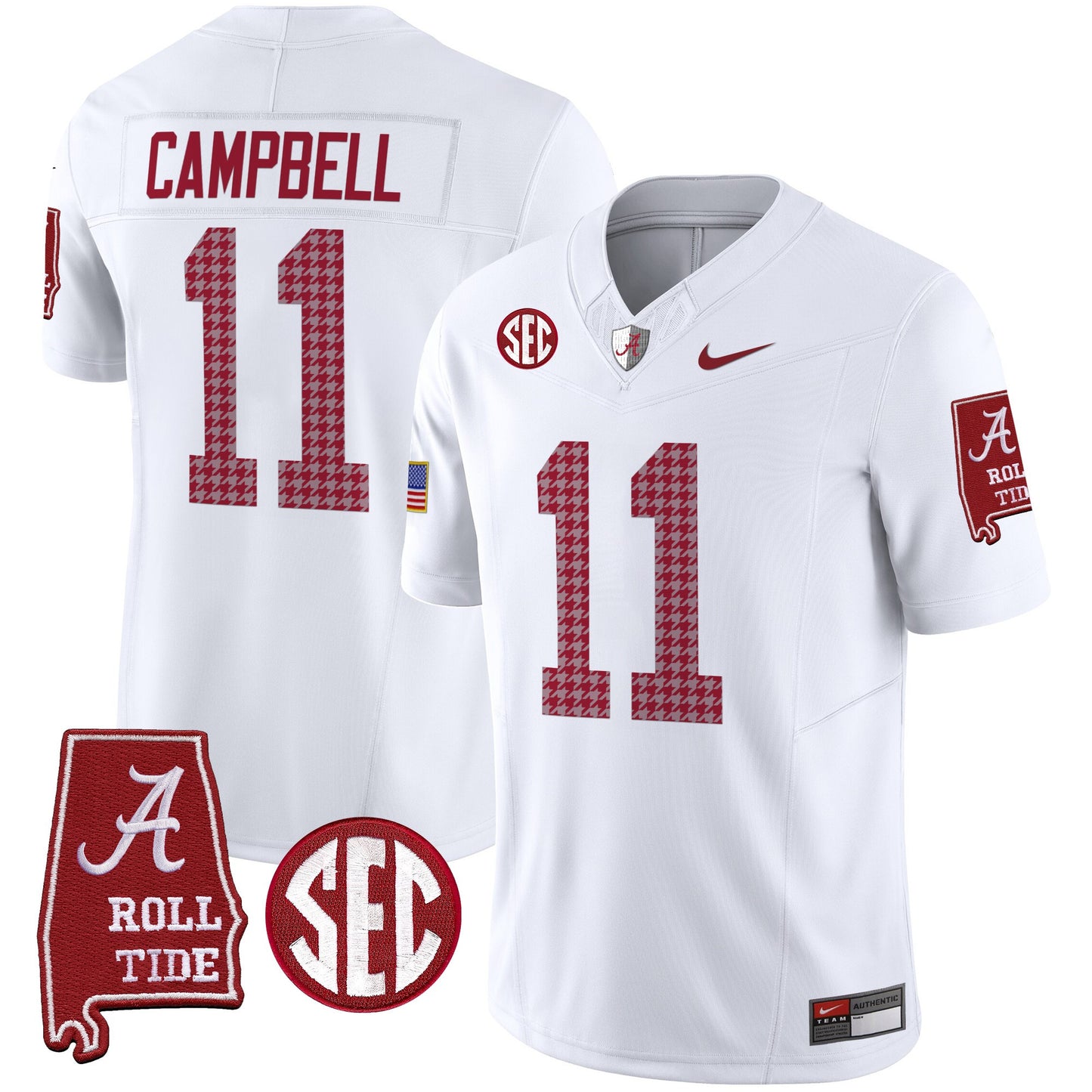 Alabama Crimson Tide Pro Combat Vapor Limited Jersey - All Stitched