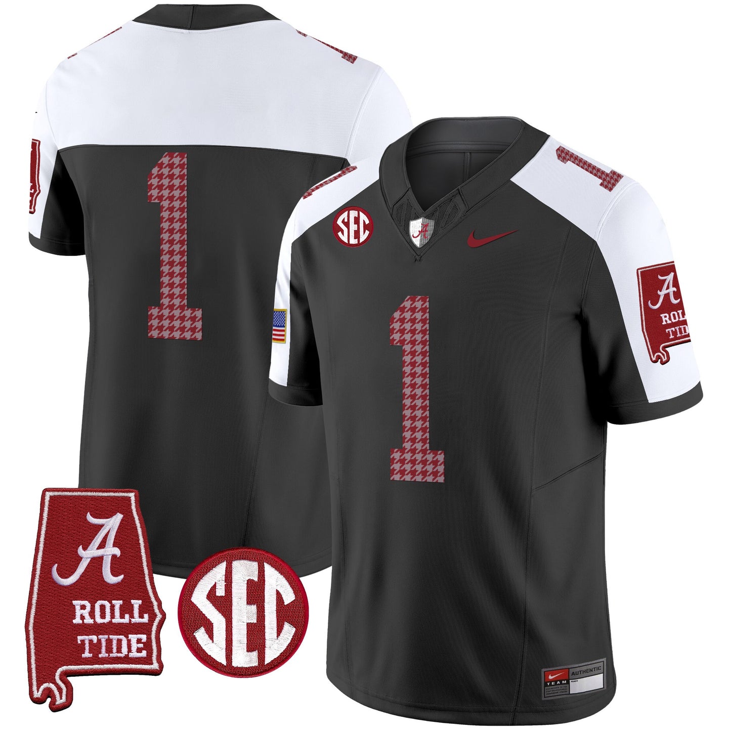 Alabama Crimson Tide Pro Combat Vapor Limited Jersey - All Stitched