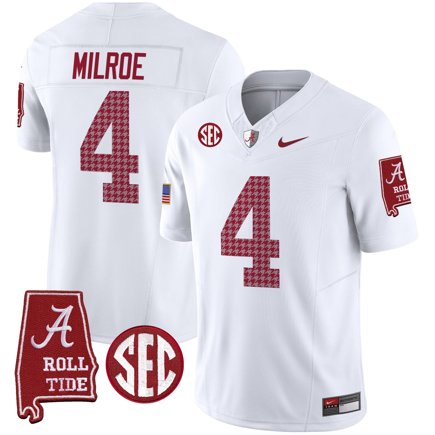 Alabama Crimson Tide Pro Combat Vapor Limited Jersey - All Stitched