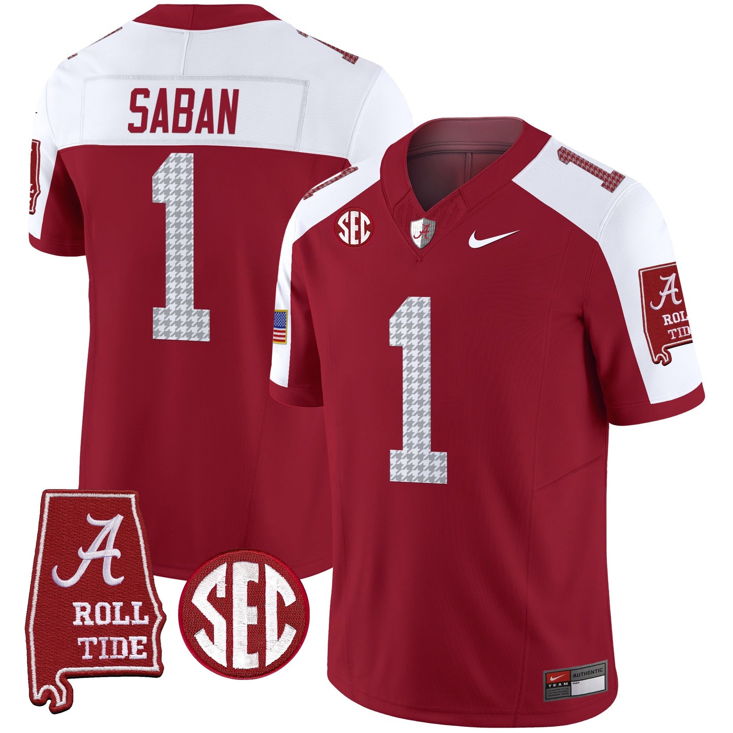 Alabama Crimson Tide Pro Combat Vapor Limited Jersey - All Stitched