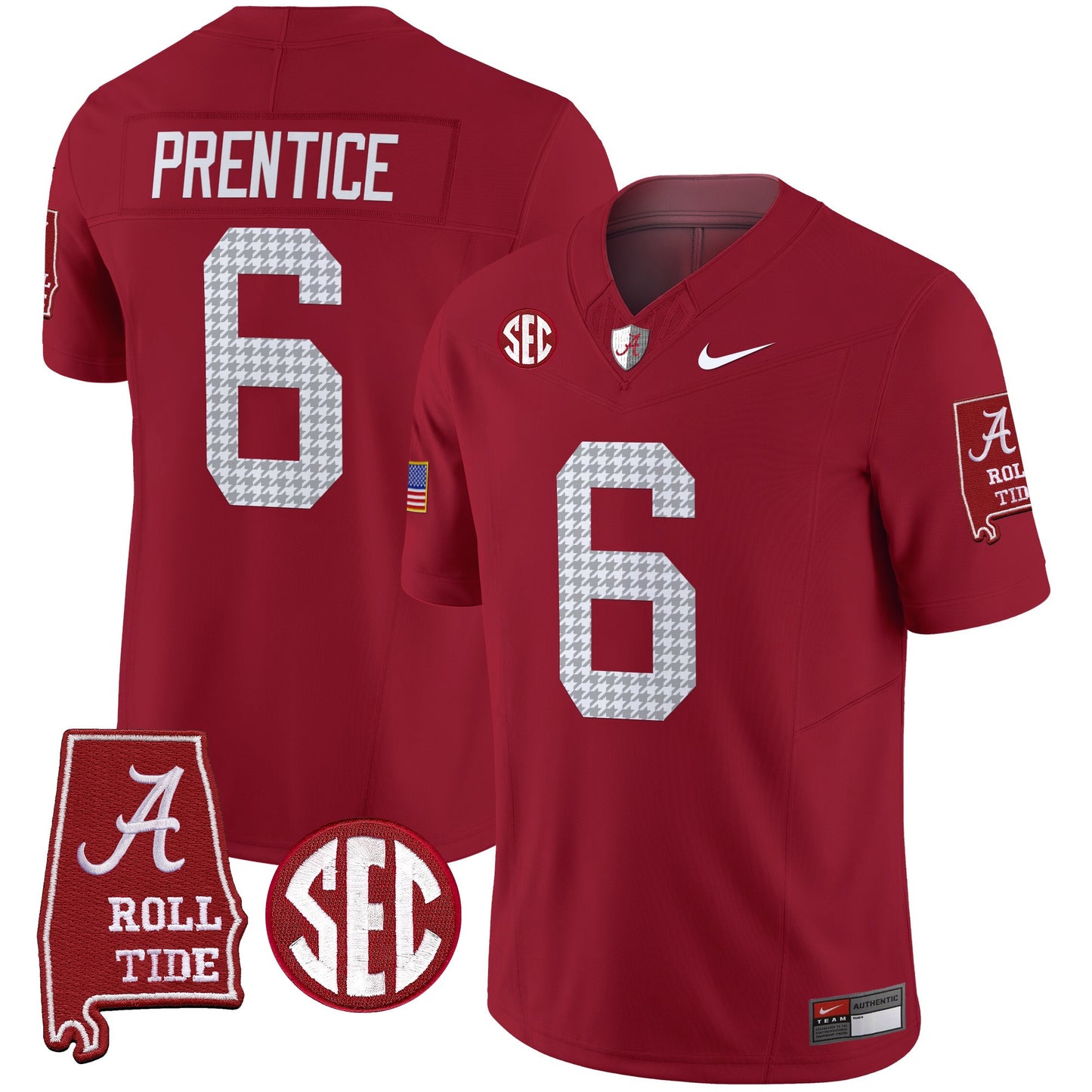 Alabama Crimson Tide Pro Combat Vapor Limited Jersey - All Stitched