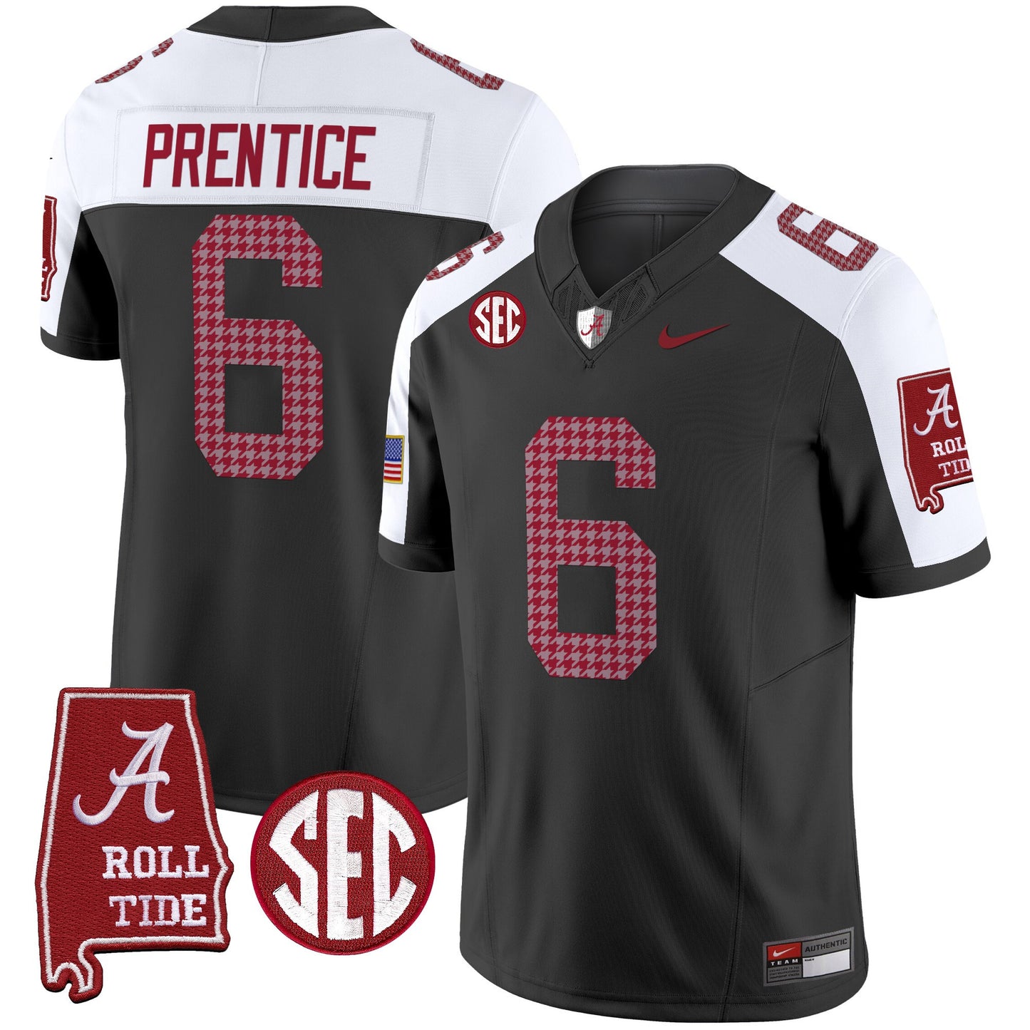 Alabama Crimson Tide Pro Combat Vapor Limited Jersey - All Stitched
