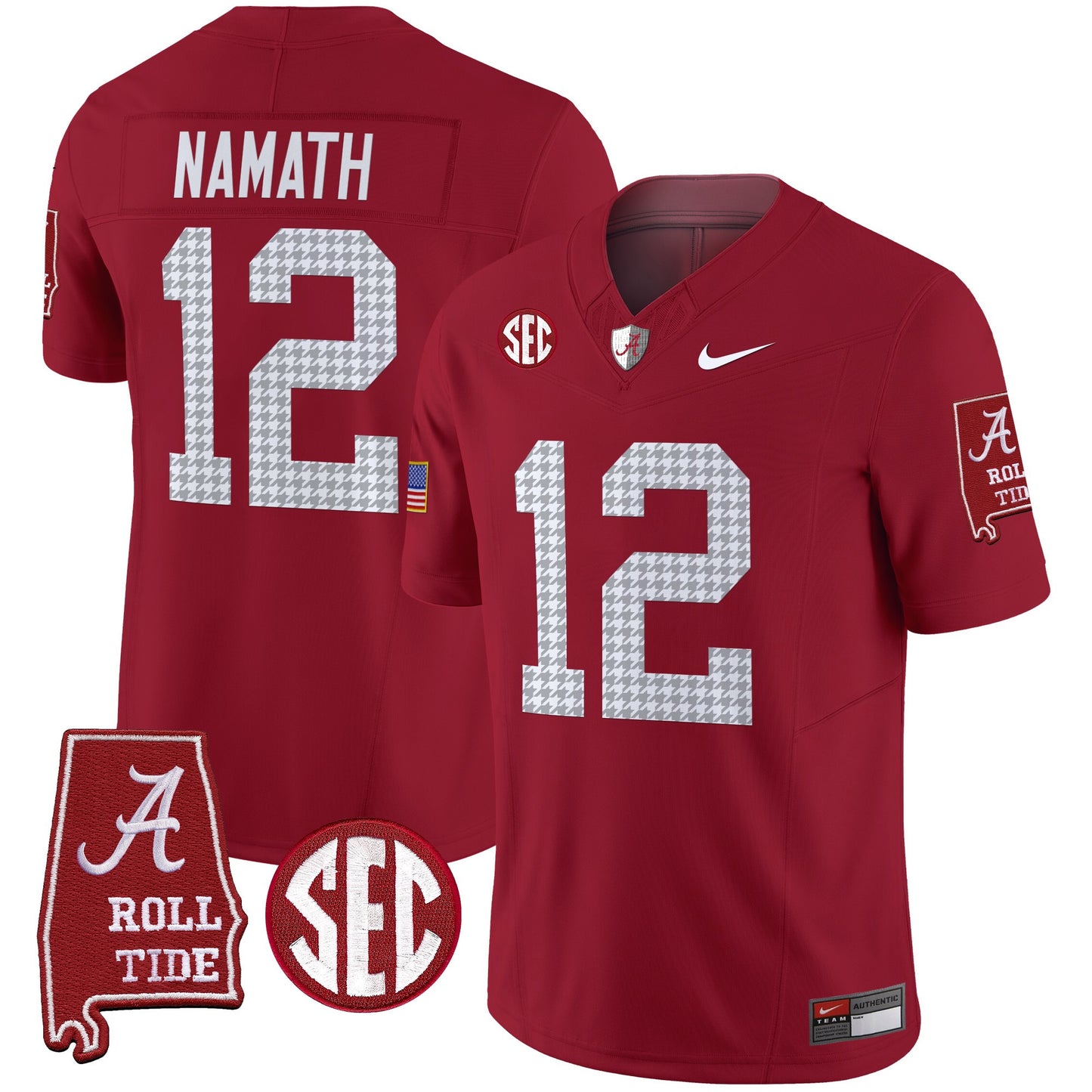 Alabama Crimson Tide Pro Combat Vapor Limited Jersey - All Stitched