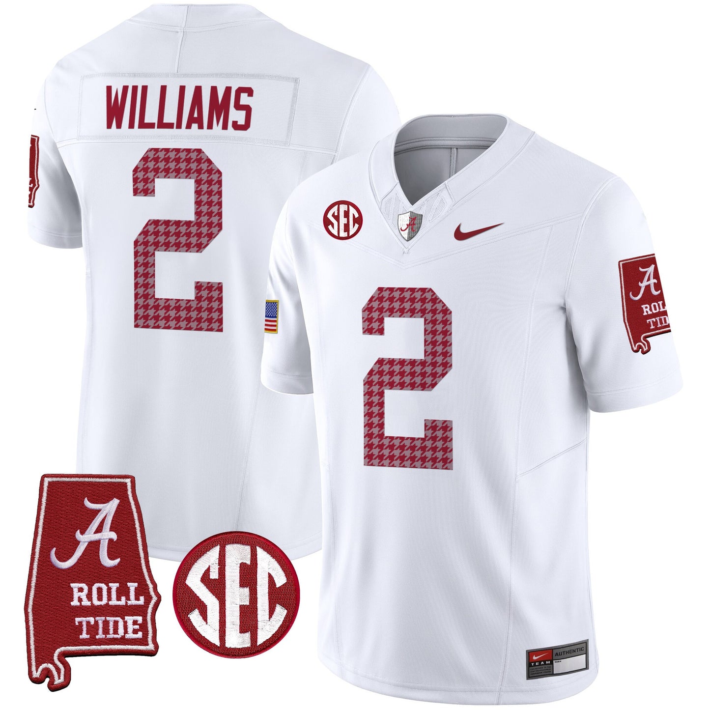 Alabama Crimson Tide Pro Combat Vapor Limited Jersey - All Stitched
