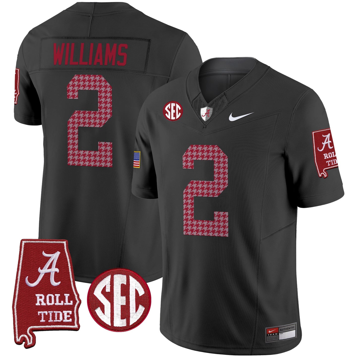 Alabama Crimson Tide Pro Combat Vapor Limited Jersey - All Stitched