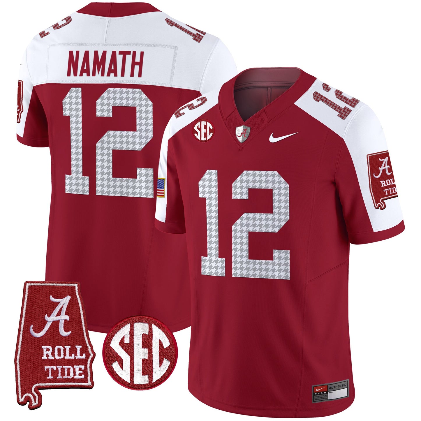 Alabama Crimson Tide Pro Combat Vapor Limited Jersey - All Stitched