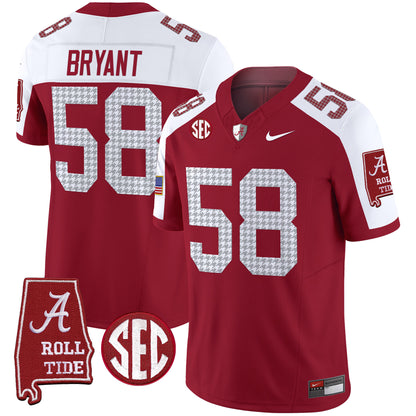 Alabama Crimson Tide Pro Combat Vapor Limited Jersey - All Stitched