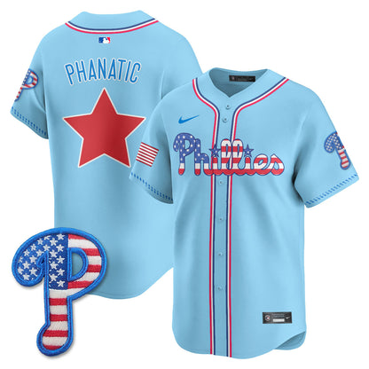 Men's Philadelphia Phillies 2025 Fourth of July Jersey - All Stitched