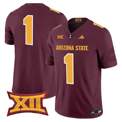 Men's Arizona State Sun Devils 2025 Vapor Limited Jersey - All Stitched