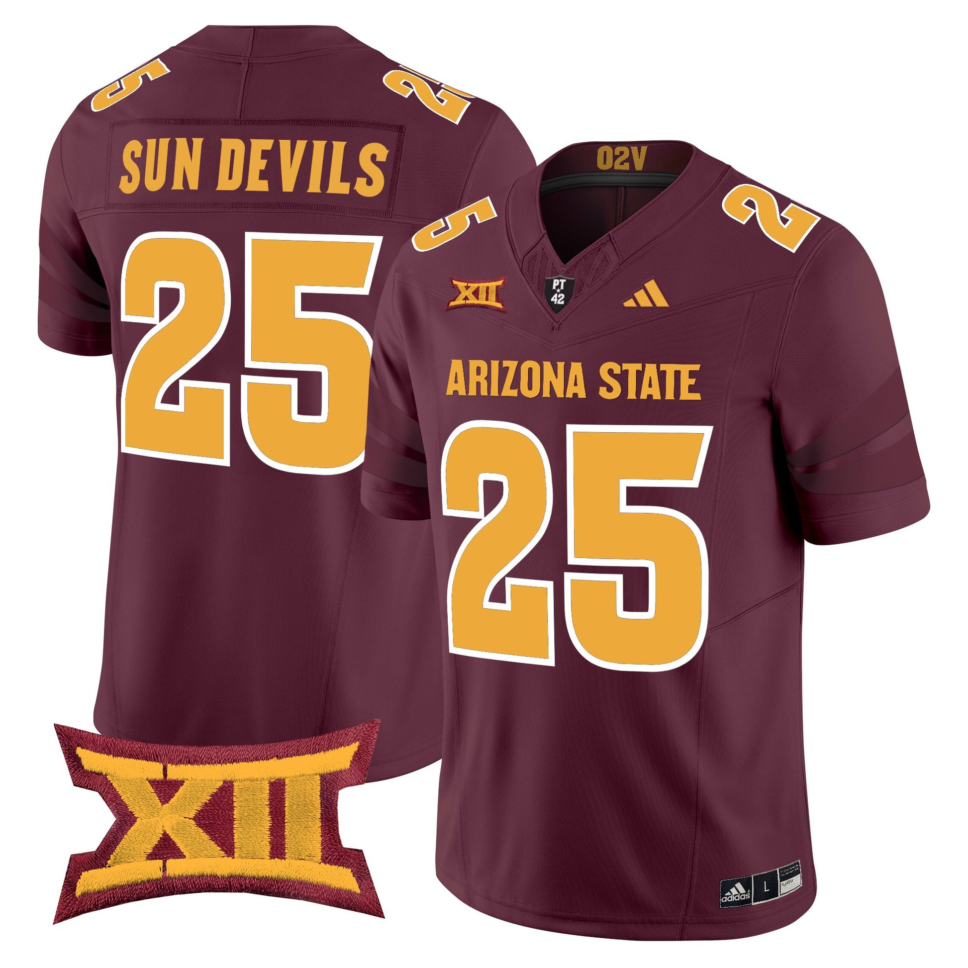 Men's Arizona State Sun Devils 2025 Vapor Limited Jersey - All Stitched