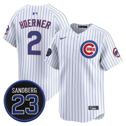 Men's Chicago Cubs 'Ryne Sandberg Tribute' Vapor Premier Limited Jersey V2 - All Stitched