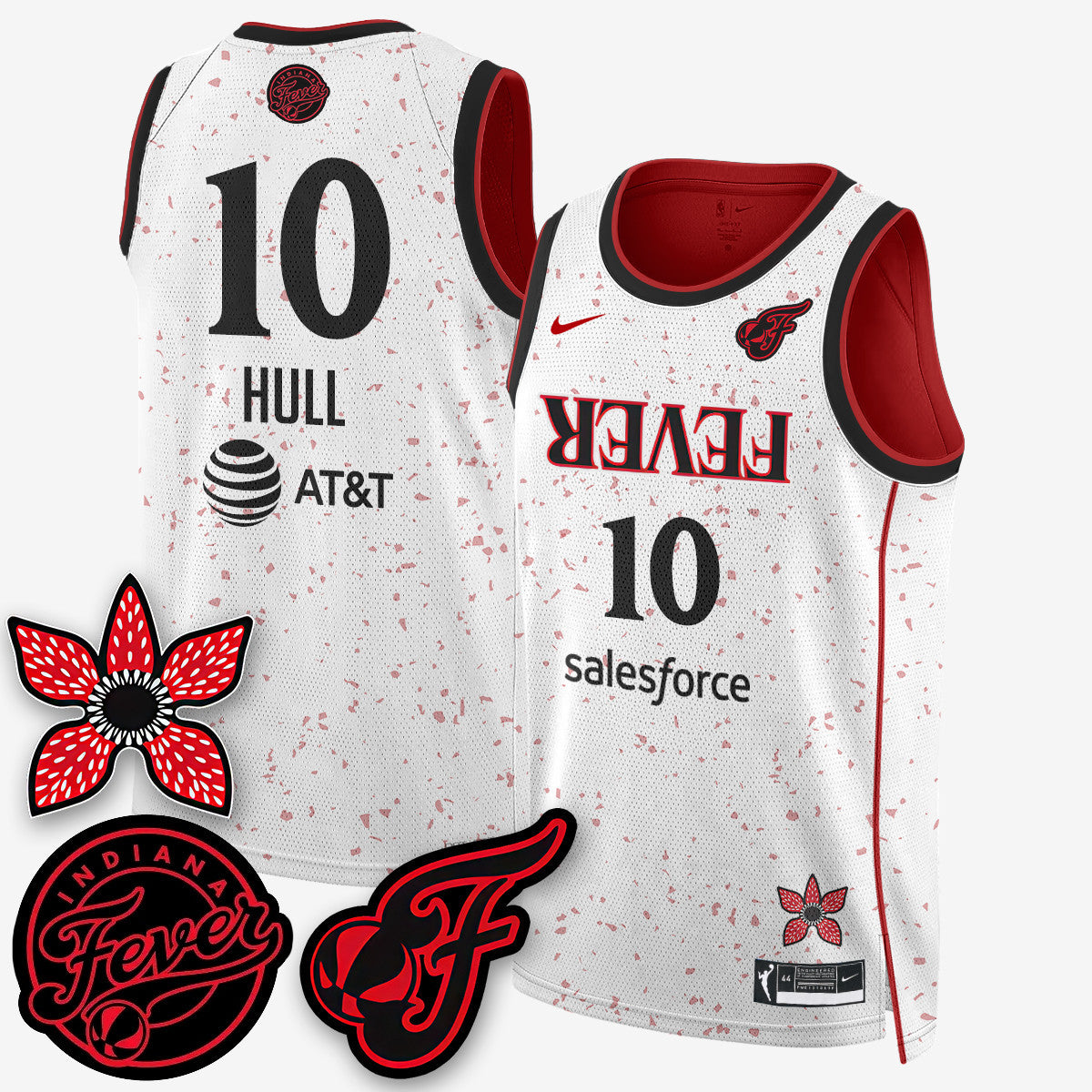 Indiana Fever 'Stranger Things' Jersey - Stitched